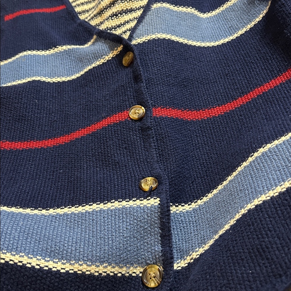 Vintage retro Early 1990’s Red Camel Cardigan Sweater, Size large - Picture 7 of 7
